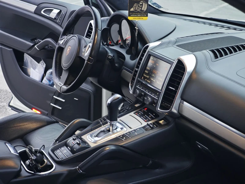 Porsche Cayenne TURBO Керамика, кожа, нави, фул, снимка 10 - Автомобили и джипове - 53599526