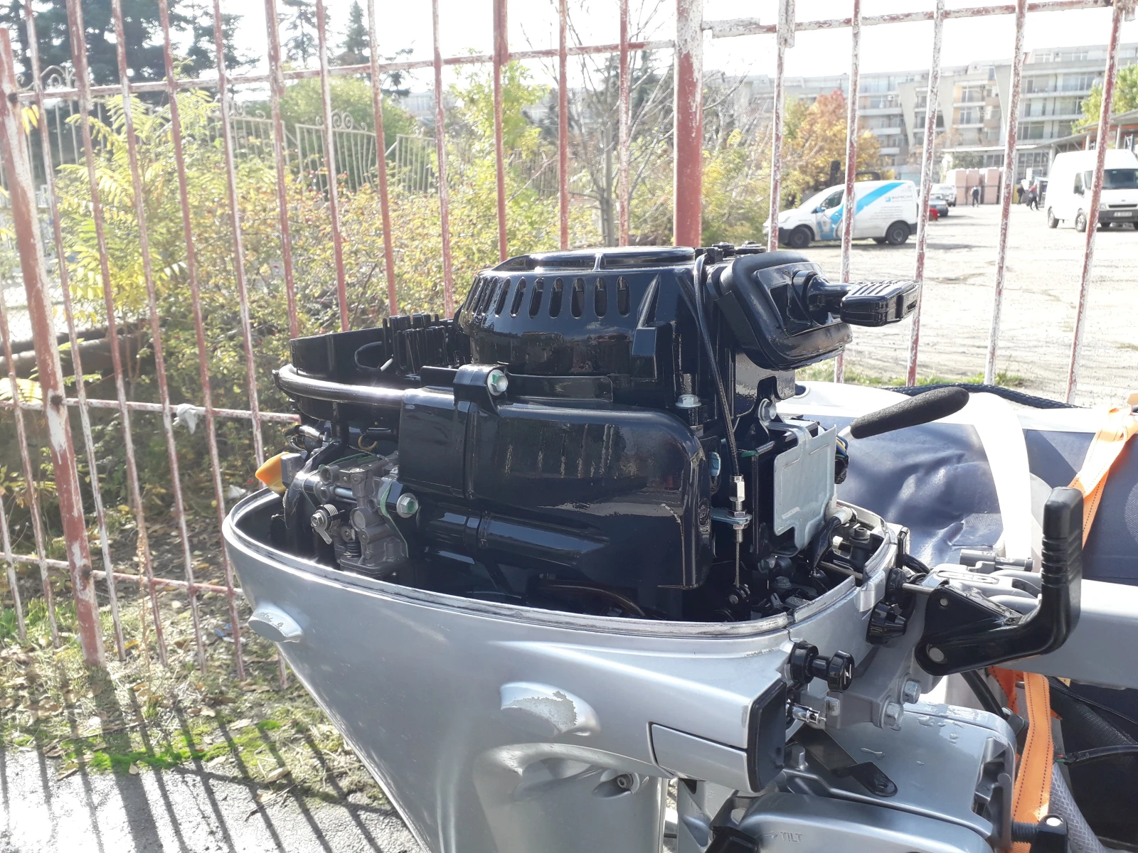 Надуваема лодка Honda Marine Т 40 - изображение 8