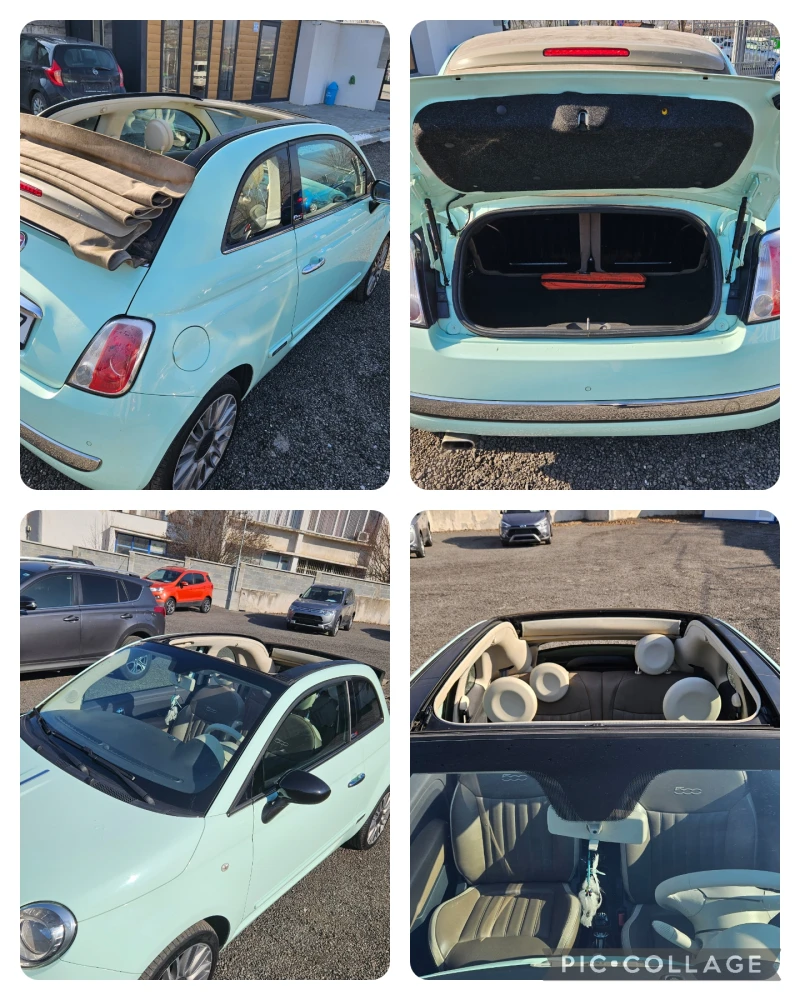 Fiat 500 1.2i , снимка 17 - Автомобили и джипове - 48893998