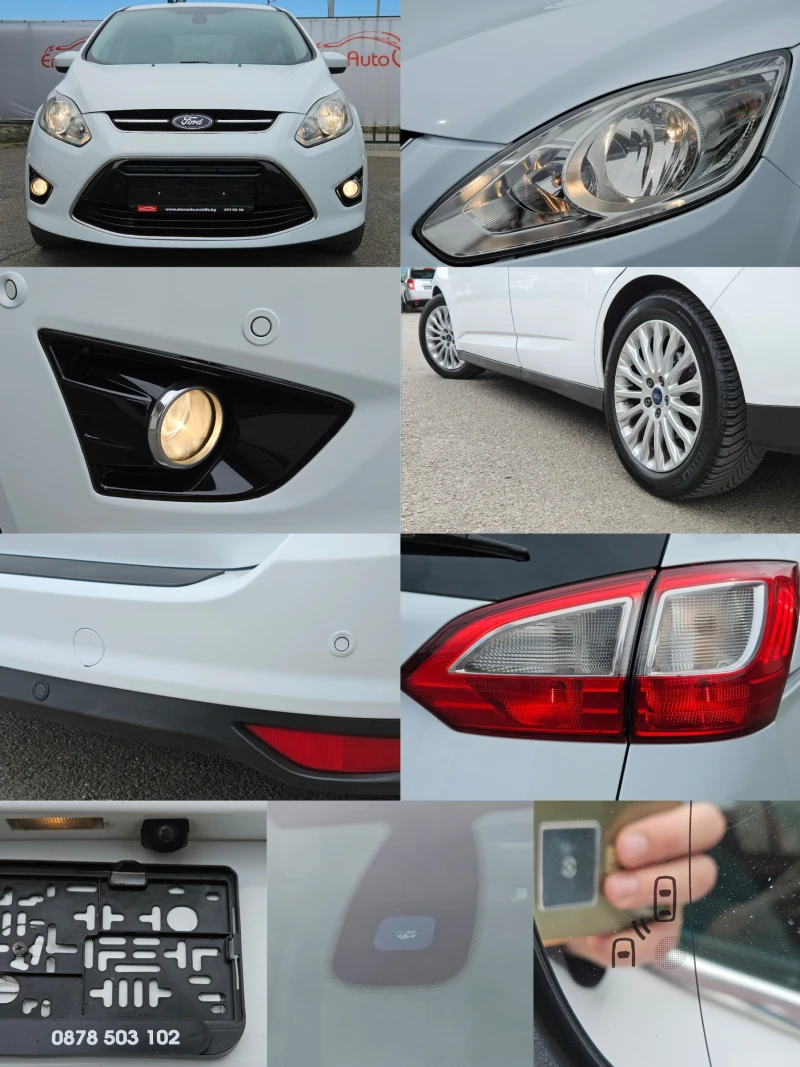 Ford C-max 1.6D/Titanium/116k.c/6ск/7м/КАМИРА/NAVI/БЛУТУТ/ТОП - 9500 лв. - 62004935 | Car24.bg