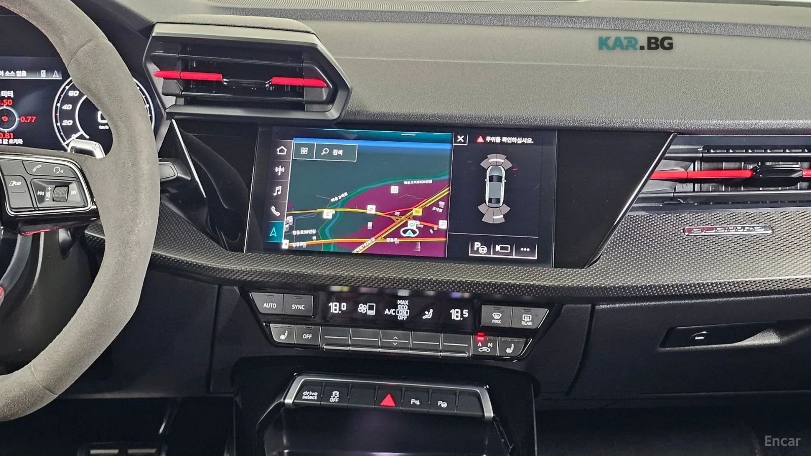 Audi Rs3 QUATTRO* HEADUP* DISTRONIC* ПОДГРЕВ* КАМЕРА* SUNRO, снимка 10 - Автомобили и джипове - 55139381