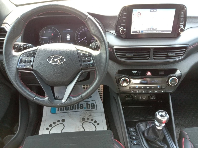 Hyundai Tucson 1.6CRDI/HYBRID-48V/N-LINE/FULL, снимка 10 - Автомобили и джипове - 42355877