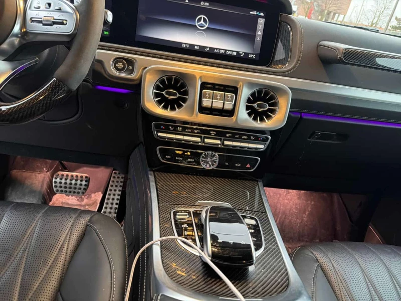 Mercedes-Benz G * AMG 63 * CARFAX * ЦЕНА ДО БГ, снимка 9 - Автомобили и джипове - 53596972