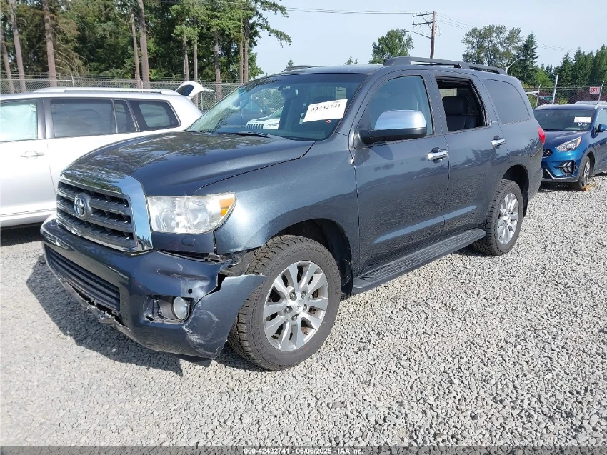 Toyota Sequoia LIMITED 5.7L V8* ПОДГРЕВИ* ШИБИДАХ* КОЖЕН САЛОН* Т - изображение 3