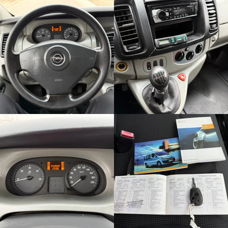 Opel Vivaro 2.0 CDTi / 6 Скорости / EURO 5 / 2900кг. , снимка 17 - Бусове и автобуси - 53213570