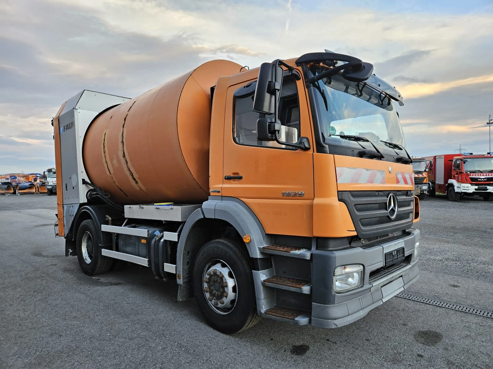 Mercedes-Benz Actros 18.29, Сметосъбирач, ,  - изображение 2