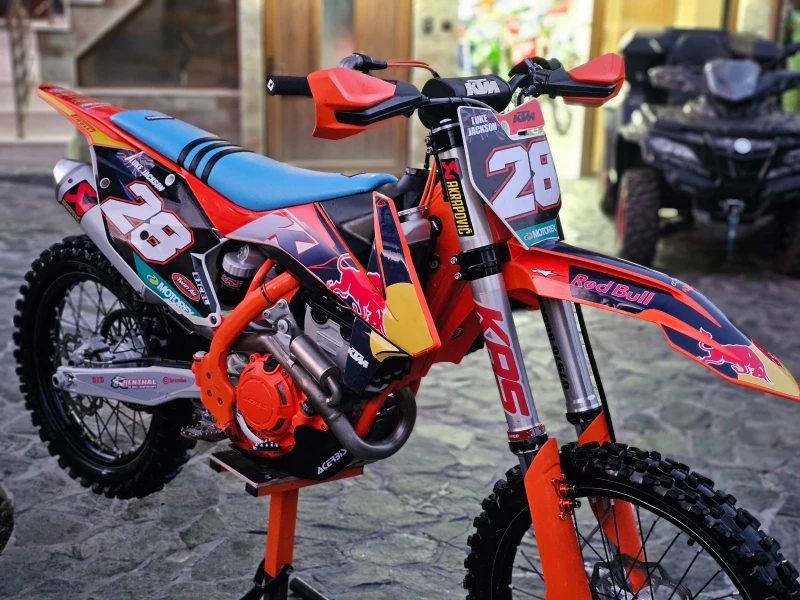 Ktm SX-F 250/СТАРТЕР/2 РЕЖИМА/ТРАКШЪН КОНТРОЛ/ ЛИЗИНГ, снимка 3 - Мотоциклети и мототехника - 48133369