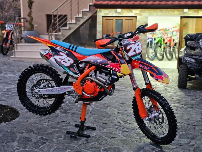 Ktm SX-F 250/СТАРТЕР/2 РЕЖИМА/ТРАКШЪН КОНТРОЛ/ ЛИЗИНГ, снимка 1 - Мотоциклети и мототехника - 48133369