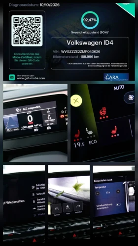 VW ID.4 82 kwh.* pro * pano* memory* head up* , снимка 12