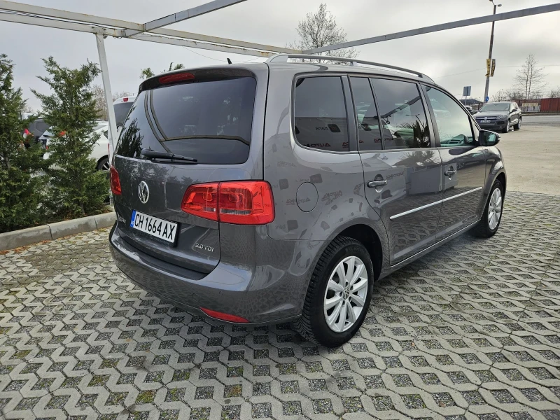 VW Touran 2.0TDI-140кс= АВТОМАТ= 7МЕСТА= HIGHLINE= КАМЕРА, снимка 3 - Автомобили и джипове - 48445442