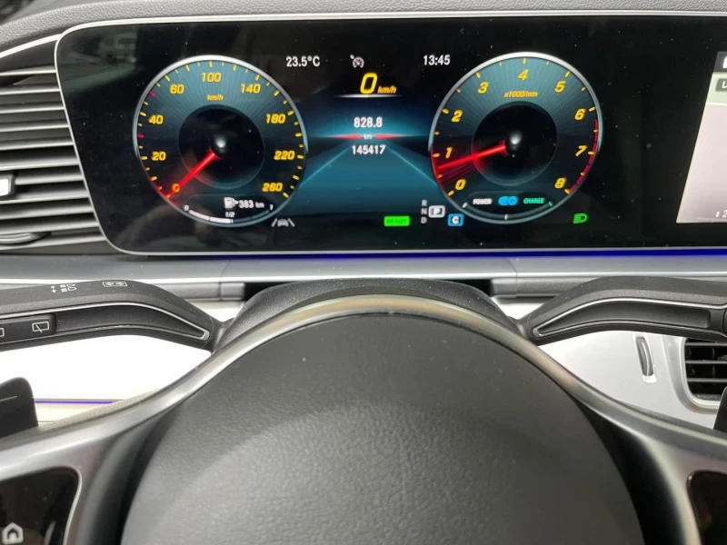 Mercedes-Benz GLE 450 4MATIC/367HP/AMG/PANO/CAM/BURM/NAVI/LED/417g, снимка 11 - Автомобили и джипове - 51975675