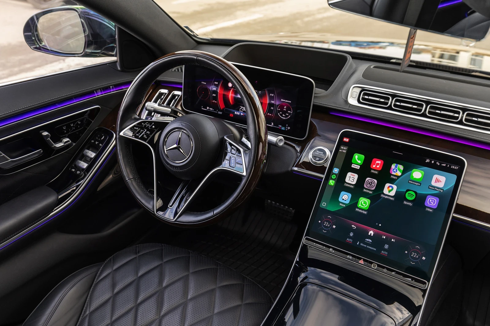 Mercedes-Benz S 350 D Long 4matic | Mobile.bg � ����������� 12