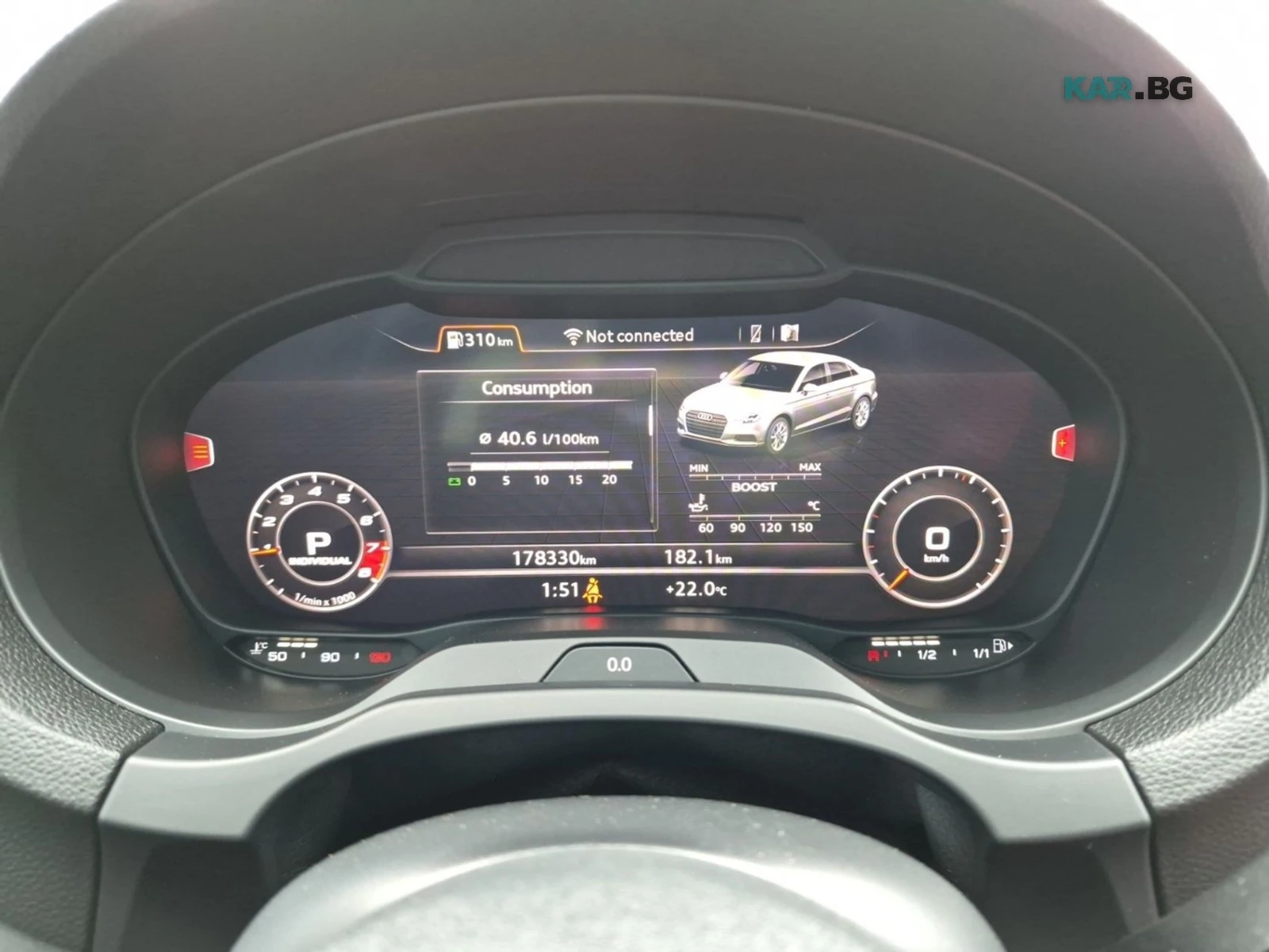 Audi S3 Virtual Cockpit* Пано* АвтоКредит * (ЦЕНА ДО БГ) *, снимка 9 - Автомобили и джипове - 56088244