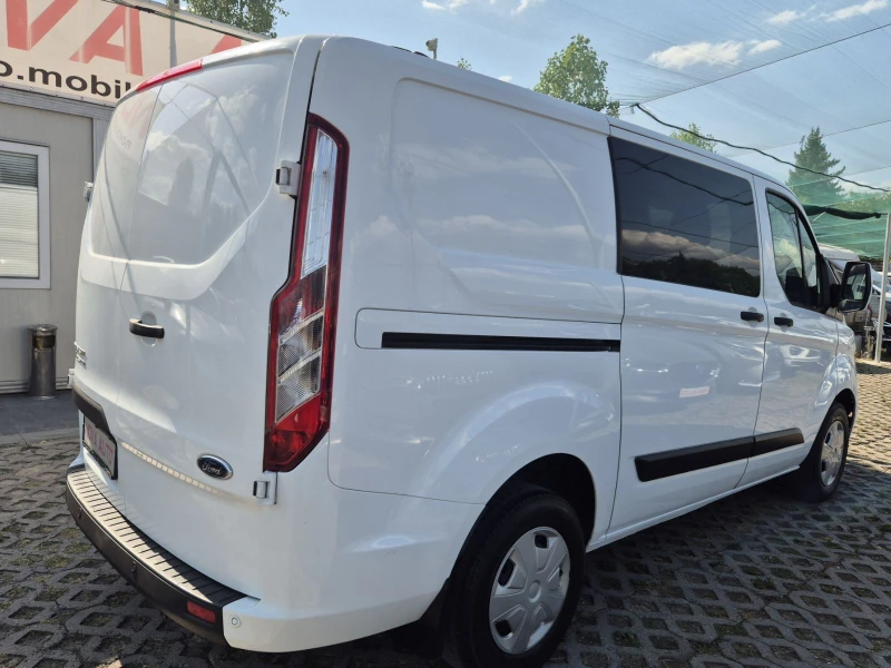 Ford Transit Custom 2.0D-2019гFACE LIFT-LED-ТОВАРОПЪТНИЧЕСКИ, снимка 4 - Бусове и автобуси - 51597910