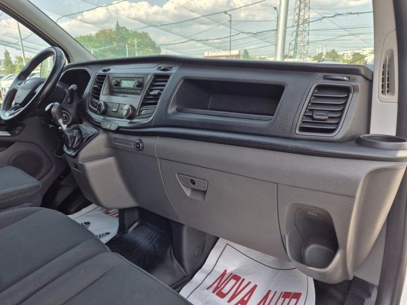 Ford Transit Custom 2.0D-2019гFACE LIFT-LED-ТОВАРОПЪТНИЧЕСКИ, снимка 9 - Бусове и автобуси - 51597910