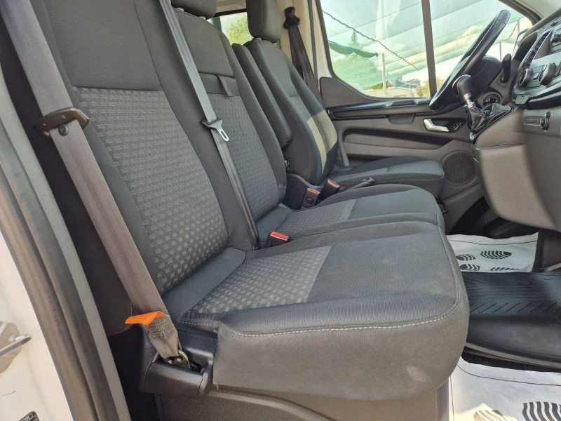 Ford Transit Custom 2.0D-2019гFACE LIFT-LED-ТОВАРОПЪТНИЧЕСКИ, снимка 10 - Бусове и автобуси - 51597910