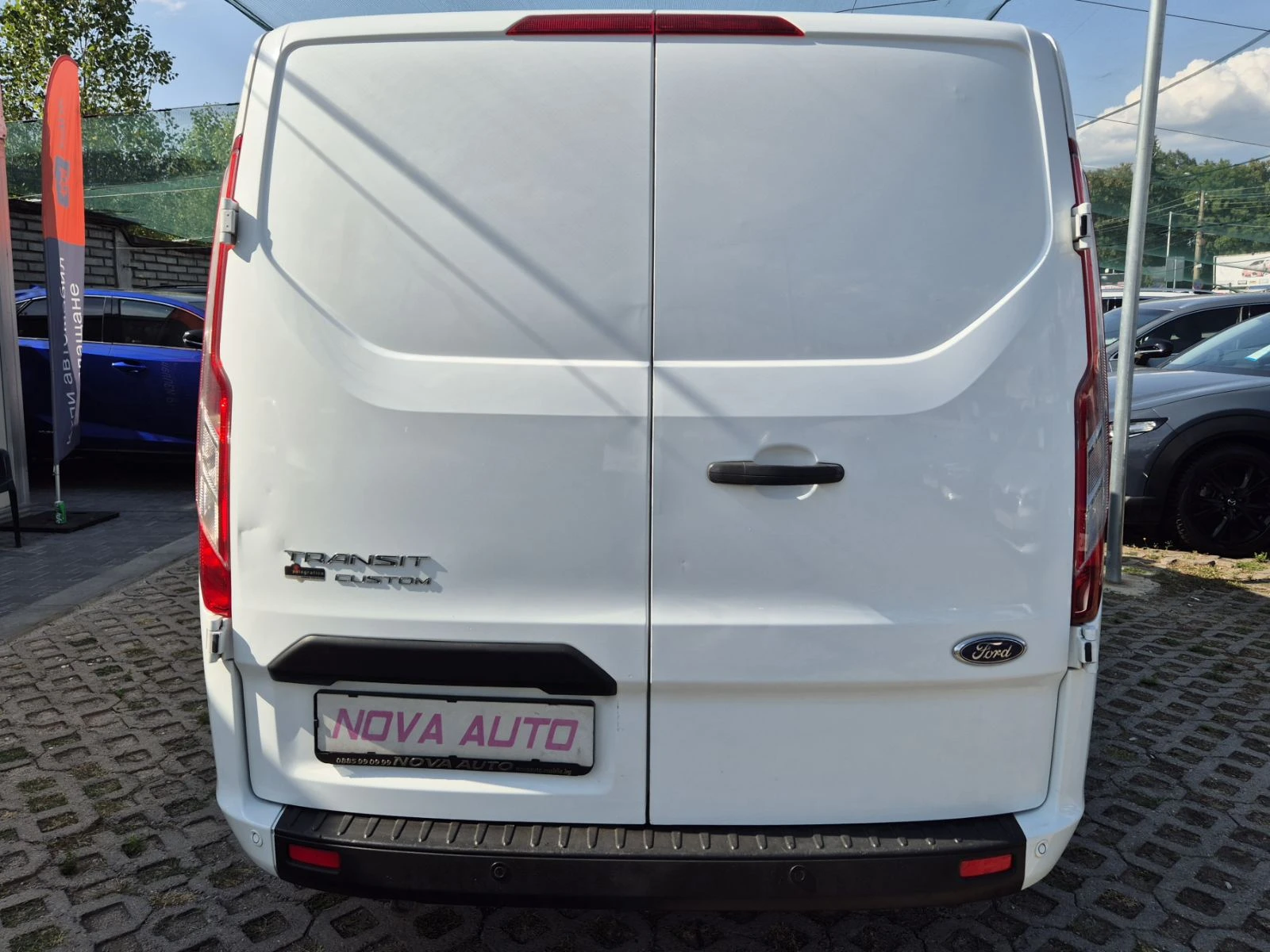 Ford Transit Custom 2.0D-2019гFACE LIFT-LED-ТОВАРОПЪТНИЧЕСКИ - изображение 3