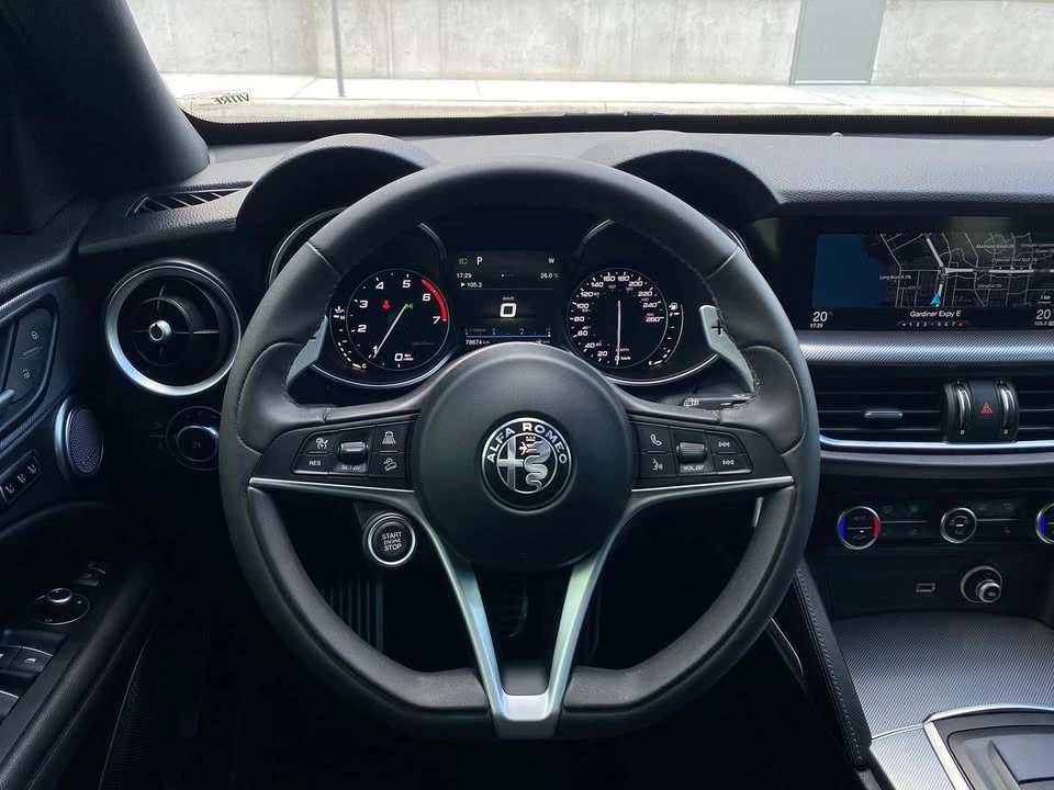 Alfa Romeo Stelvio * Ti Sport Q4* АВТОКРЕДИТ БЕЗ ПЪРВОНАЧАЛНА ВНОСКА*, снимка 8 - Автомобили и джипове - 55804716