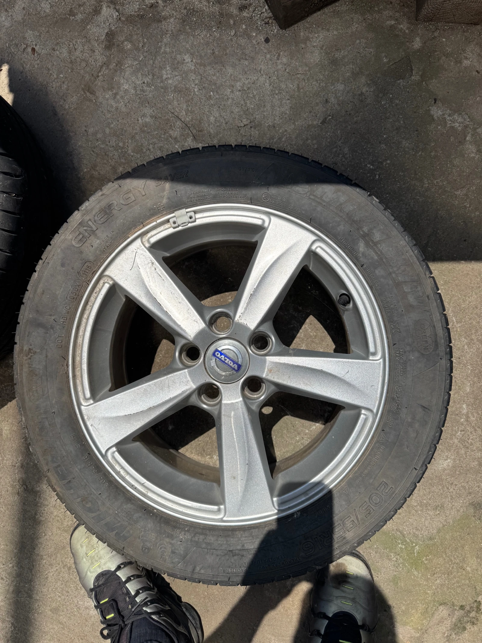 Гуми с джанти Michelin 205/55R16