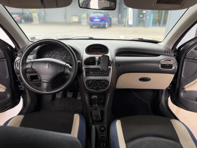 Peugeot 206 1.4 HDI, снимка 7 - Автомобили и джипове - 53486802