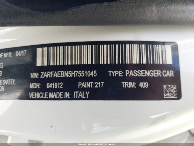 Alfa Romeo Giulia RWD CARFAX АВТО КРЕДИТ - 20200 лв. - 30249244 | Car24.bg