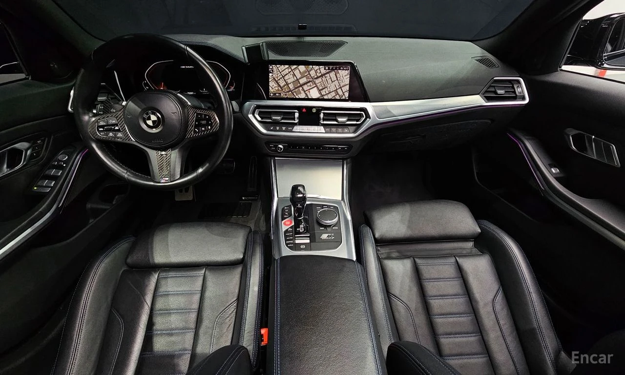 BMW 340 M340I* КОЖА* ПОДГРЕВ* ОБДУХВ* HEAD UP* 360* LINE A, снимка 7 - Автомобили и джипове - 54416794