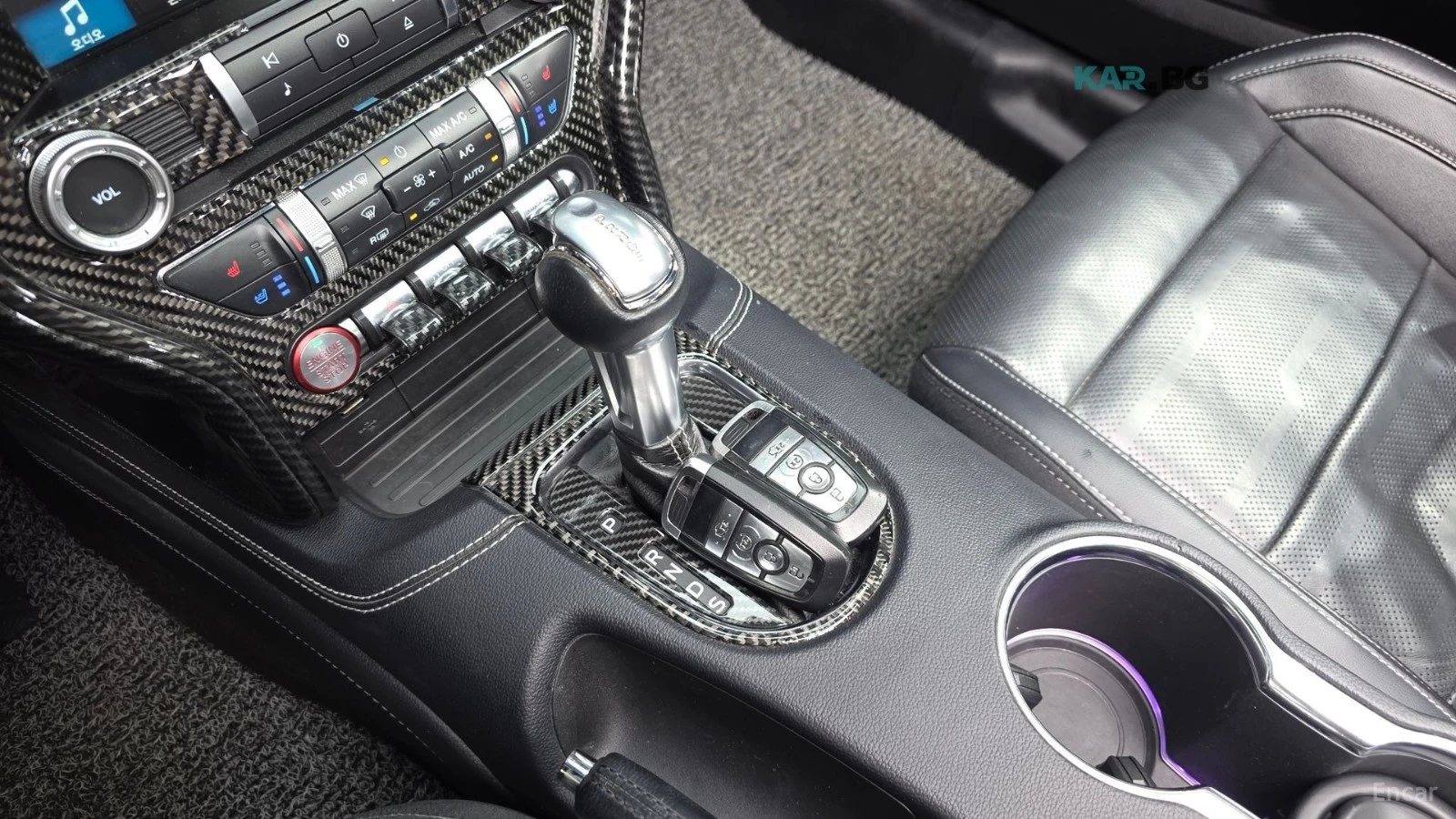 Ford Mustang 2.3* ECOBOOST* ПОДГРЕВ* ОБДУХВАНЕ* КАМЕРА* , снимка 12 - Автомобили и джипове - 54934171