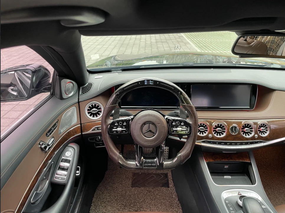 Mercedes-Benz S 550 63 AMG PACKAGE | 4D BURMESTER | 4MATIC L, снимка 8 - Автомобили и джипове - 55415919
