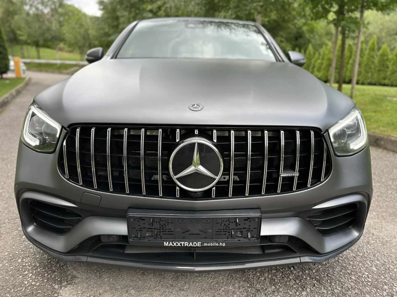Mercedes-Benz GLC 63 AMG COUPE / ПОДГРЕВ / КАМЕРА, снимка 2 - Автомобили и джипове - 53180487