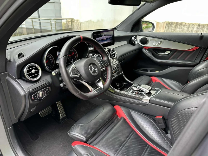 Mercedes-Benz GLC 63 AMG COUPE / ПОДГРЕВ / КАМЕРА, снимка 9 - Автомобили и джипове - 53180487