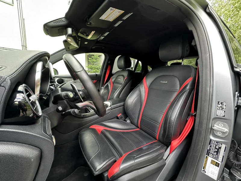 Mercedes-Benz GLC 63 AMG COUPE / ПОДГРЕВ / КАМЕРА, снимка 10 - Автомобили и джипове - 53180487