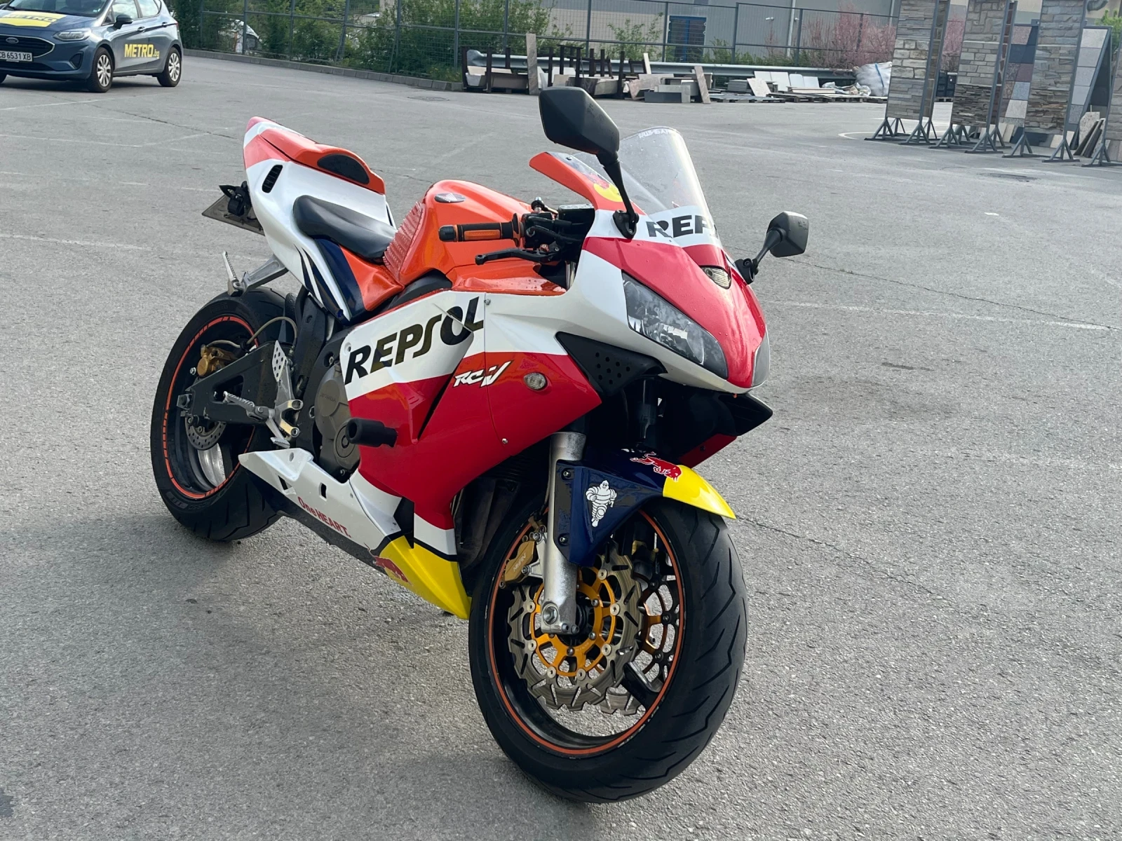 Honda Cbr 600RR Repsol, шифтър, демпфер, ТОП СЪСТОЯНИЕ - изображение 7