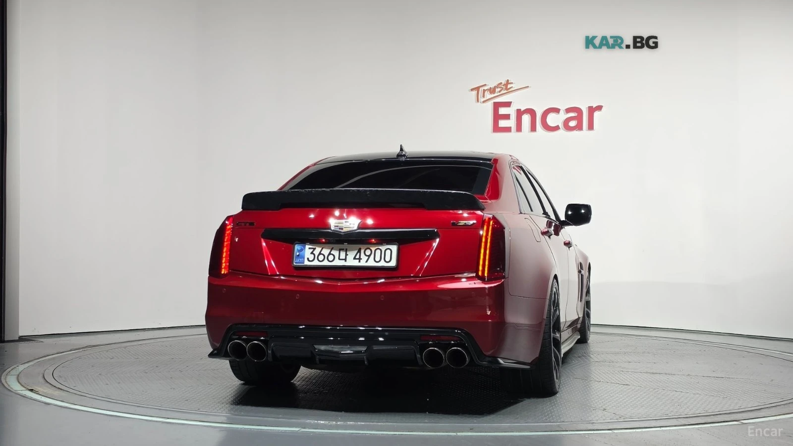 Cadillac Cts CTS-V* 6.2* КОЖА* АЛКАНТАРА* ПАНО* КАМЕРА* ПОДГРЕВ, снимка 4 - Автомобили и джипове - 56180076