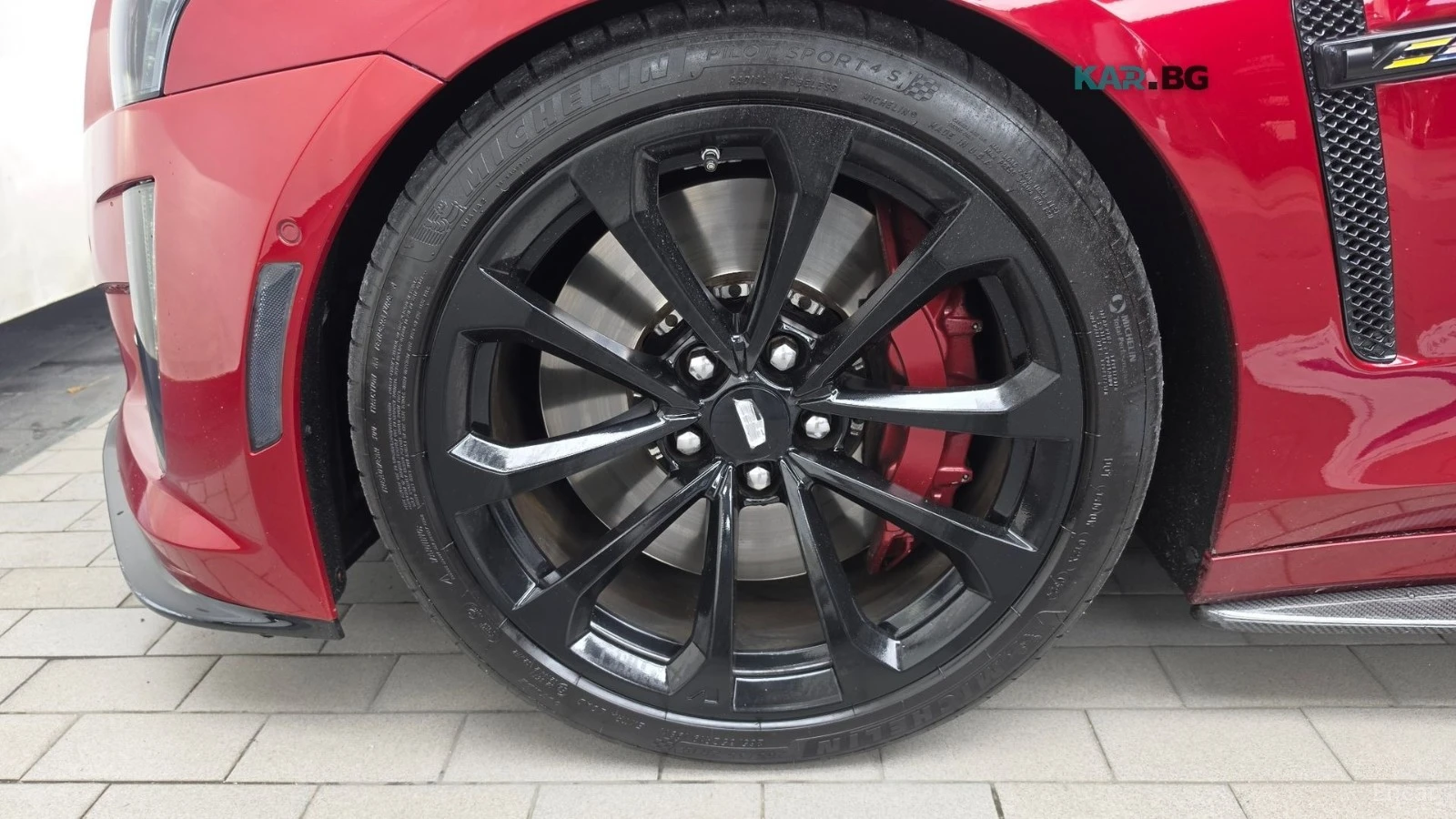Cadillac Cts CTS-V* 6.2* КОЖА* АЛКАНТАРА* ПАНО* КАМЕРА* ПОДГРЕВ, снимка 5 - Автомобили и джипове - 56180076