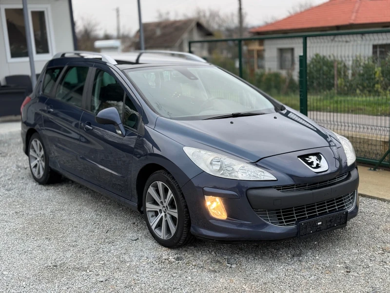 Peugeot 308 SW* 1.6HDI* 17 ДЖАНТИ* ПАНОРАМА* ПАРКТРОНИК, снимка 3 - Автомобили и джипове - 52695944