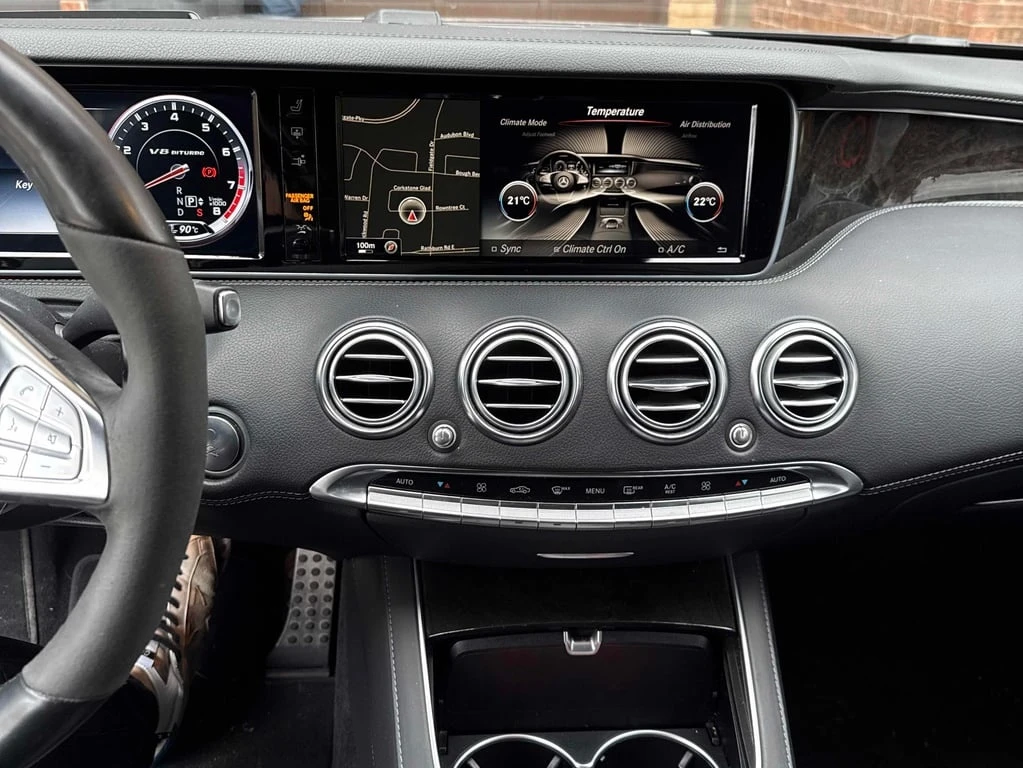 Mercedes-Benz S 63 AMG 2015 COUPE 4MATIC* БЕЗ ПЪРВОНАЧАЛНА ВНОСКА*  - изображение 9