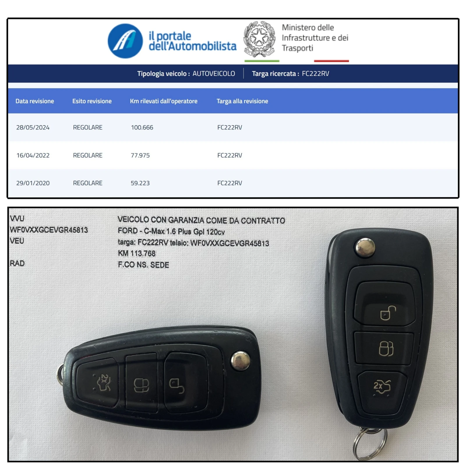 Ford C-max 1.6i GPL PLUS 