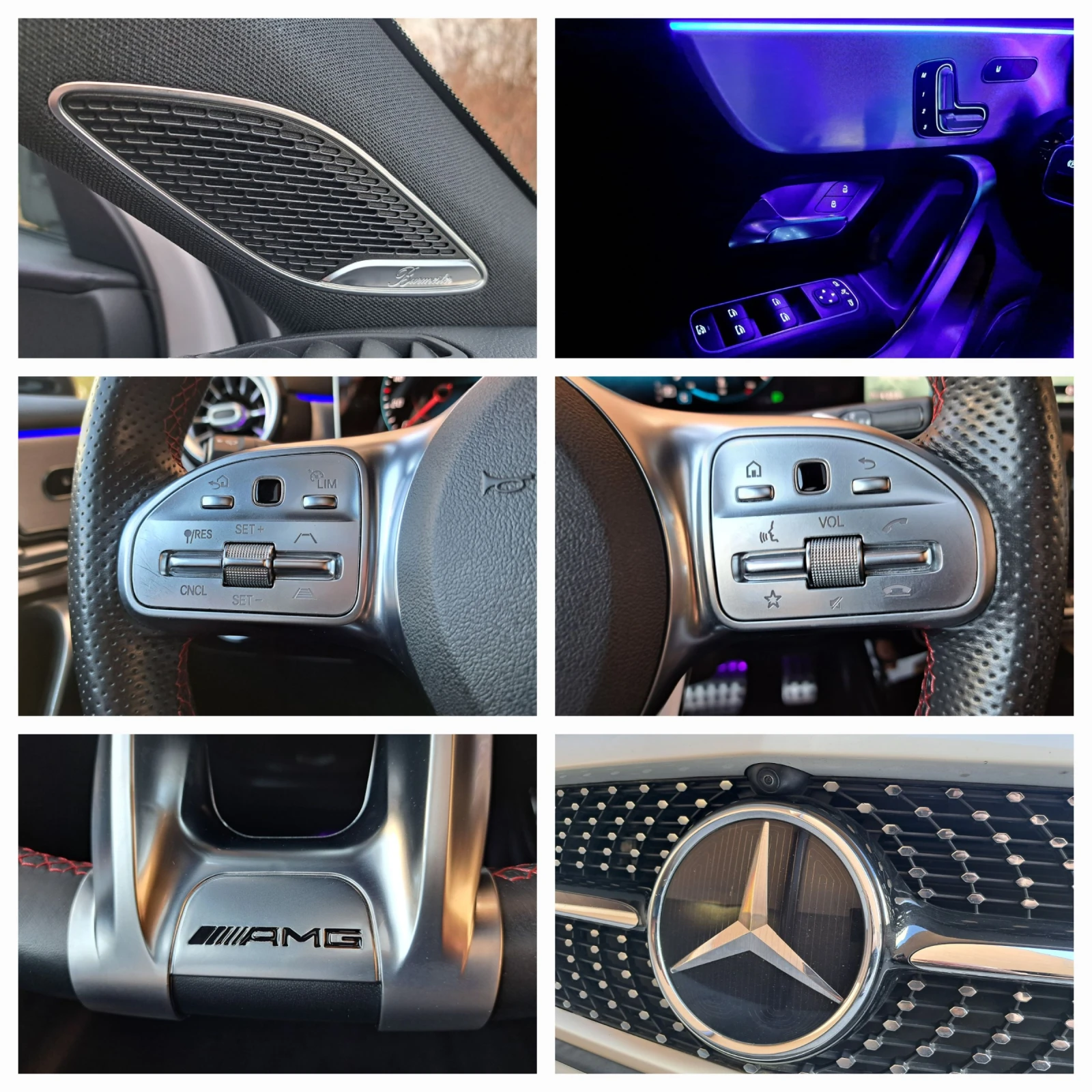 Mercedes-Benz A 200 AMG LINE* BURMASTER* ALCANTARA* 360 KAMERA* 8G, снимка 16 - Автомобили и джипове - 55536500