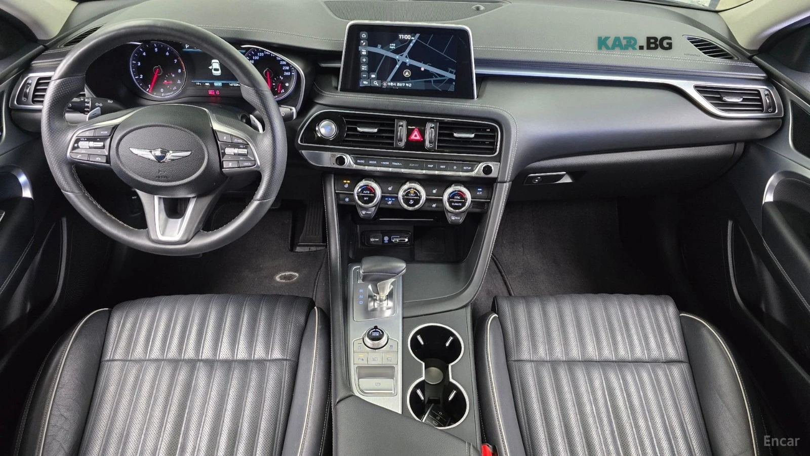 Genesis G70 2.0T* AWD* ELITE* HEADUP* 360CAMERA* , снимка 6 - Автомобили и джипове - 56704520
