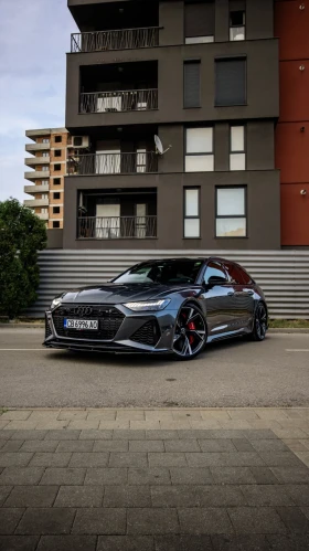Audi Rs6 CERAMIC/Led/Head Up/Soft/Stage 2/360/B&O, снимка 1