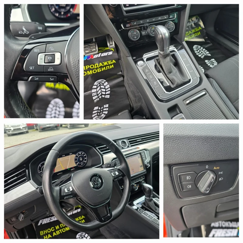 VW Passat 2.0TDI 190K.C. / ВИРТУАЛНО ТАБЛО / ЛЕД / КЕЙЛЕС ГО, снимка 12 - Автомобили и джипове - 49942178