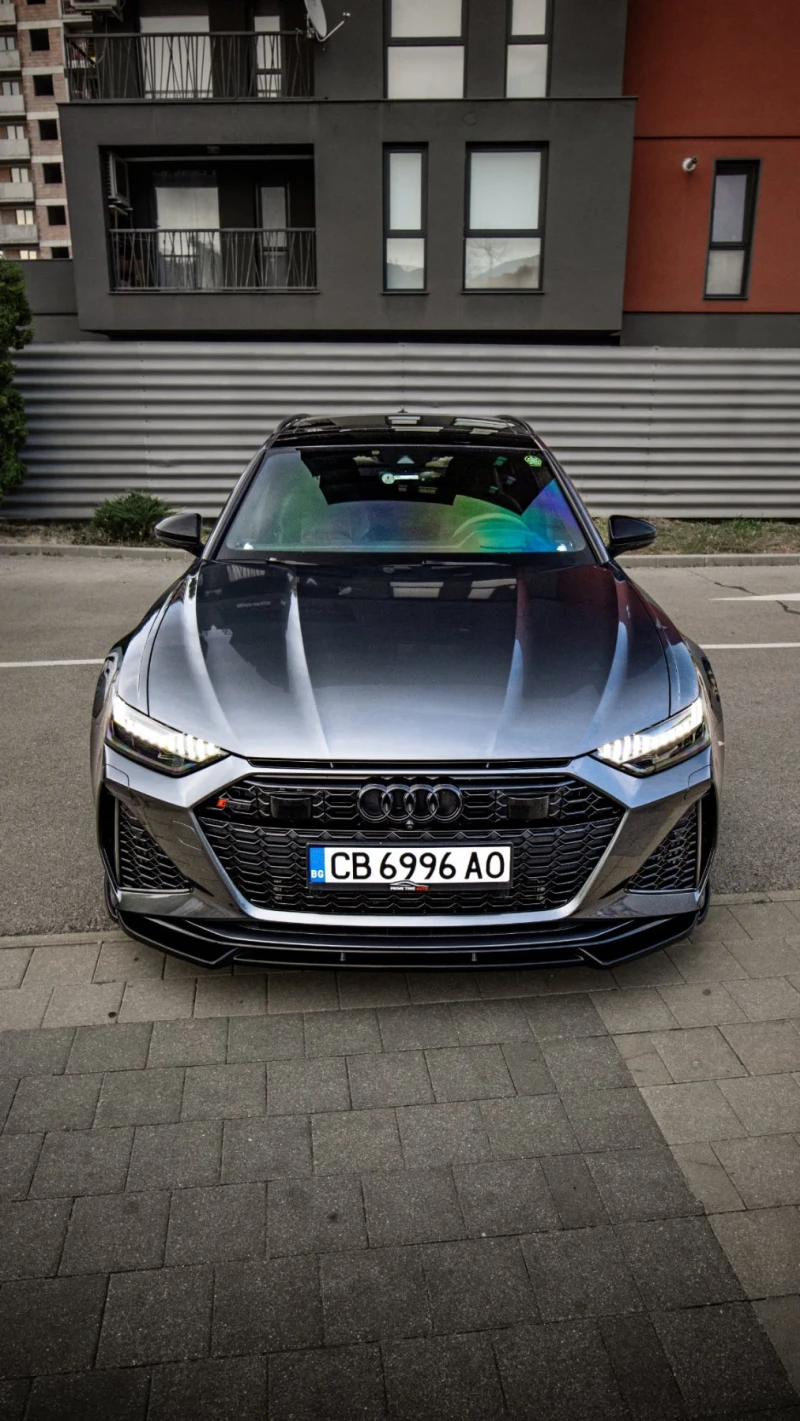 Audi Rs6 CERAMIC/Led/Head Up/Soft/Stage 2/360/B&O, снимка 2 - Автомобили и джипове - 51022767