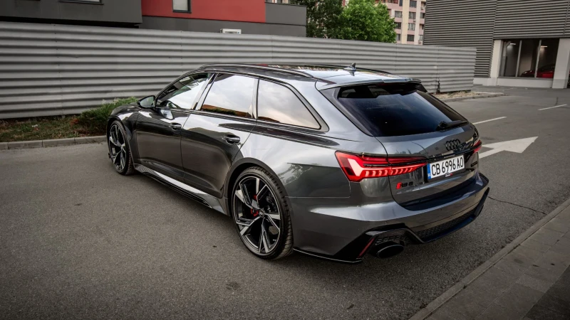 Audi Rs6 CERAMIC/Led/Head Up/Soft/Stage 2/360/B&O, снимка 7 - Автомобили и джипове - 51022767