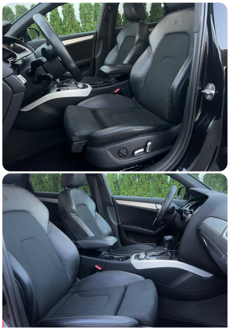 Audi A4 FULL/3xSline/Distronic/Line assist/RS/ABT, снимка 11 - Автомобили и джипове - 52637493