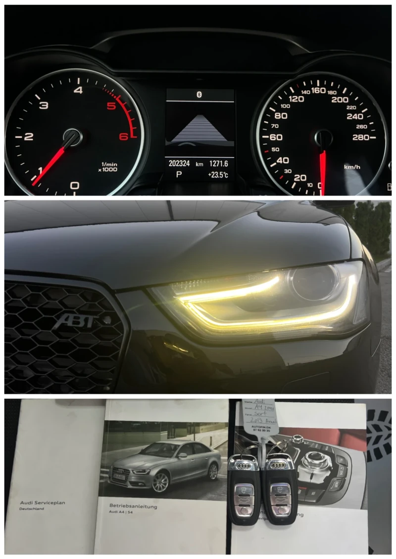 Audi A4 FULL/3xSline/Distronic/Line assist/RS/ABT, снимка 9 - Автомобили и джипове - 52637493