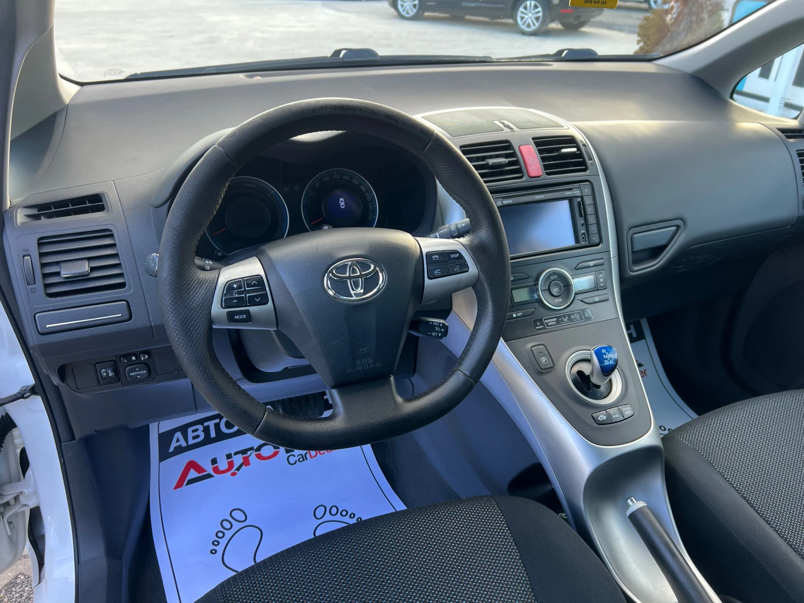 Toyota Auris 1.8Hybrid-99кс= АВТОМАТ= 125хил.км= НАВИ= КАМЕРА - изображение 8