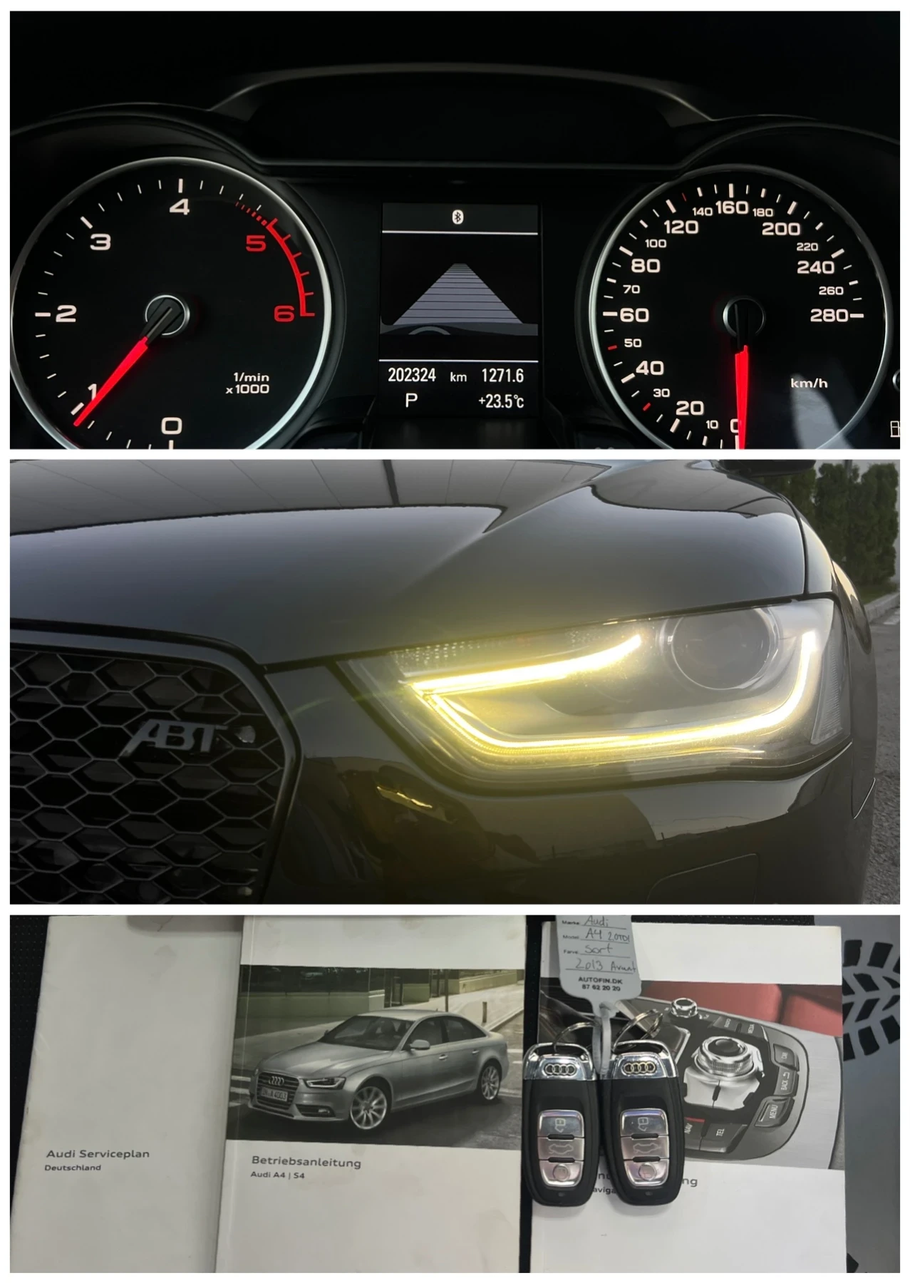 Audi A4 FULL/3xSline/Distronic/Line assist/RS/ABT - изображение 9