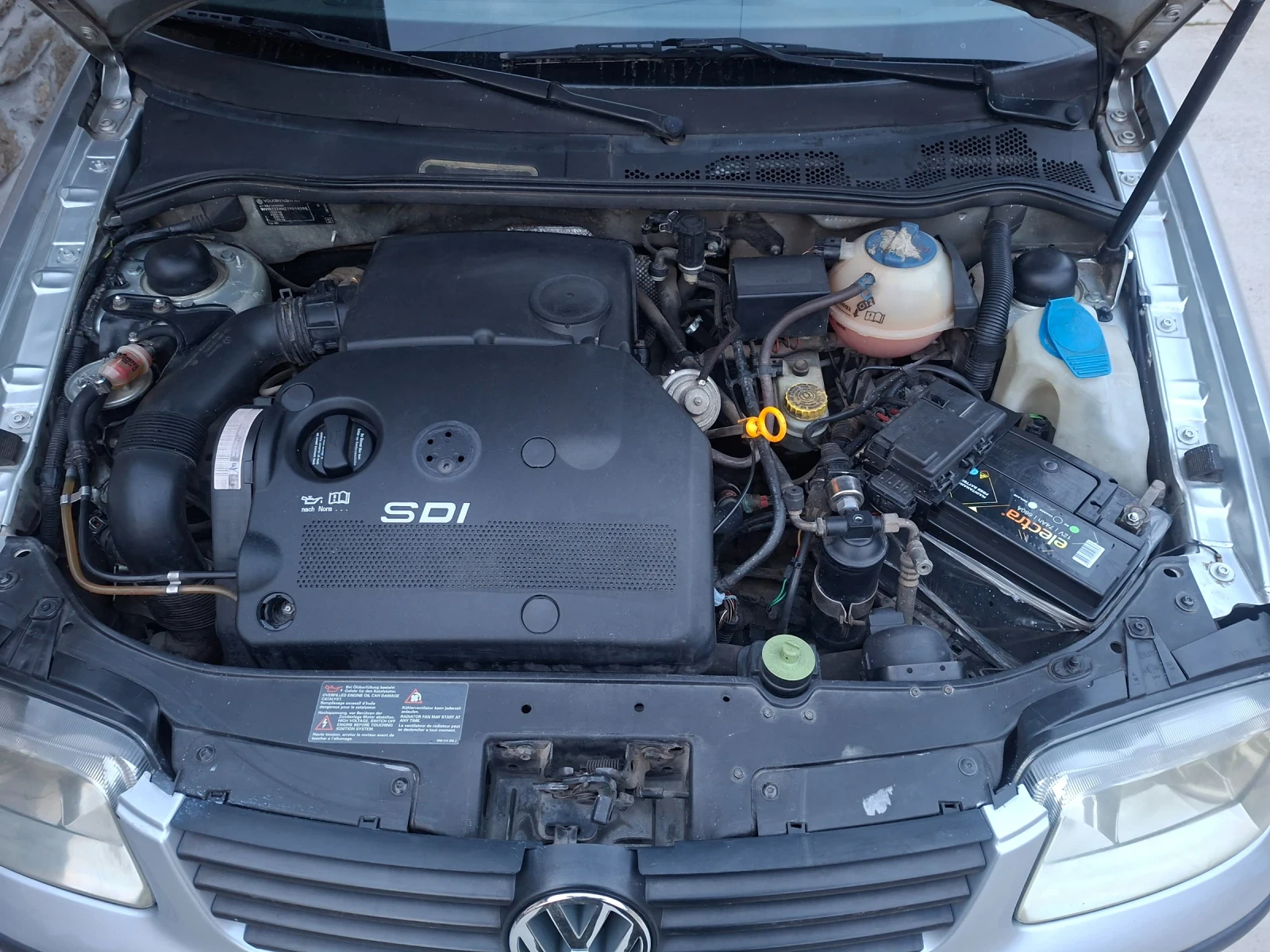 VW Polo VW Polo 1, 9 SDI, снимка 5 - Автомобили и джипове - 56288845