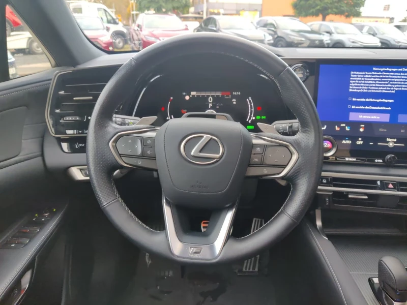 Lexus RX 500h F-SPORT/371HP/PANO/MEMO/HUD/360/M.LEVINSON/602g, снимка 10 - Автомобили и джипове - 52454974