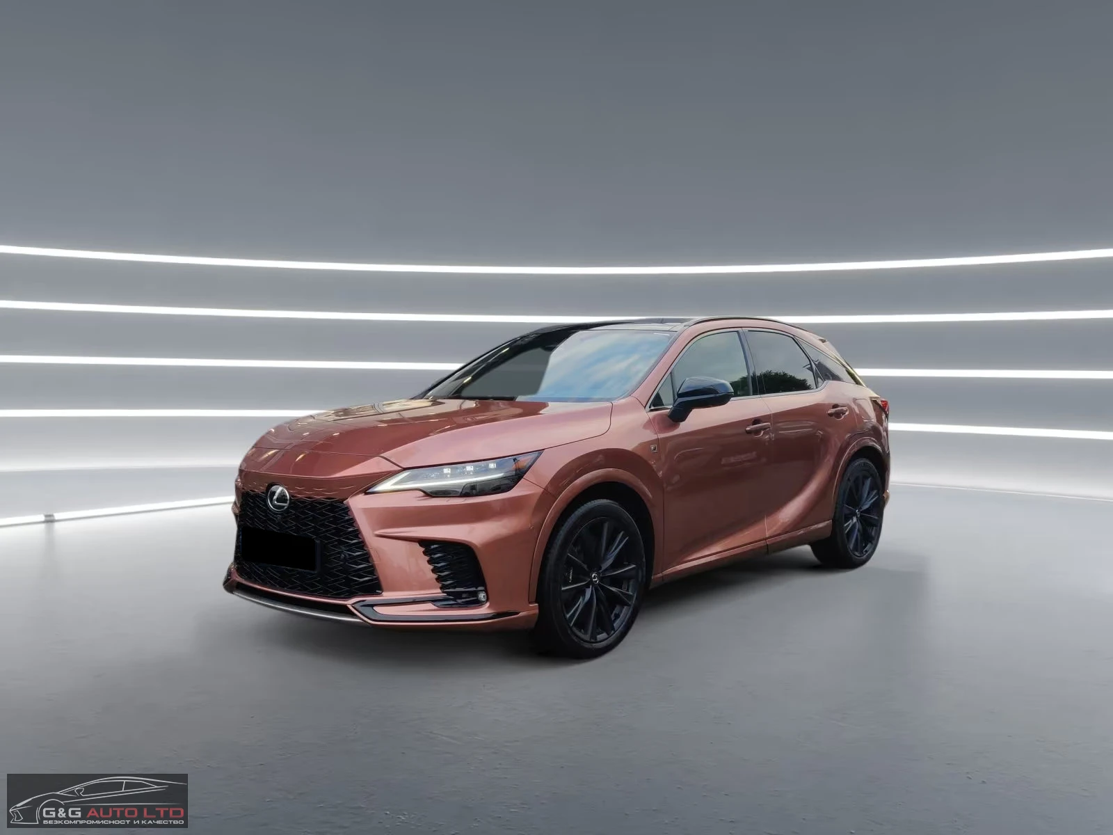 Lexus RX 500h F-SPORT/371HP/PANO/MEMO/HUD/360/M.LEVINSON/602g, снимка 1